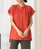 【コーエン/COEN】のリネンレーヨンタックブラウス 人気、トレンドファッション・服の通販 founy(ファニー) ファッション Fashion レディースファッション WOMEN トップス・カットソー Tops/Tshirt シャツ/ブラウス Shirts/Blouses おすすめ Recommend シンプル Simple ストレート Straight スラックス Slacks スリーブ Sleeve デニム Denim フレンチ French ルーズ Loose thumbnail ORANGE|ID: prp329100004472489 ipo3291000000031928422