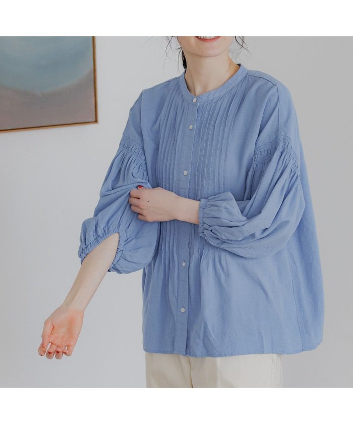 【ニコアンド/niko and】のCOMFORTリネンタックブラウス インテリア・キッズ・メンズ・レディースファッション・服の通販 founy(ファニー) https://founy.com/ ファッション Fashion レディースファッション WOMEN トップス・カットソー Tops/Tshirt シャツ/ブラウス Shirts/Blouses おすすめ Recommend なめらか Smooth シャーリング Shirring ショルダー Shoulder ドロップ Drop ボトム Bottom リネン Linen ワーク Work |ID: prp329100004472503 ipo3291000000031989468