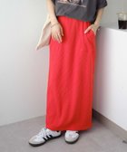 【ディスコート/Discoat】の【4サイズ展開】ワッフルナロースカート《WEB限定》 オレンジ|ID: prp329100004473037 ipo3291000000031840182