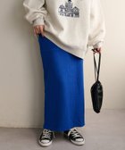 【ディスコート/Discoat】の【4サイズ展開】ワッフルナロースカート《WEB限定》 ブルー|ID: prp329100004473037 ipo3291000000031978261