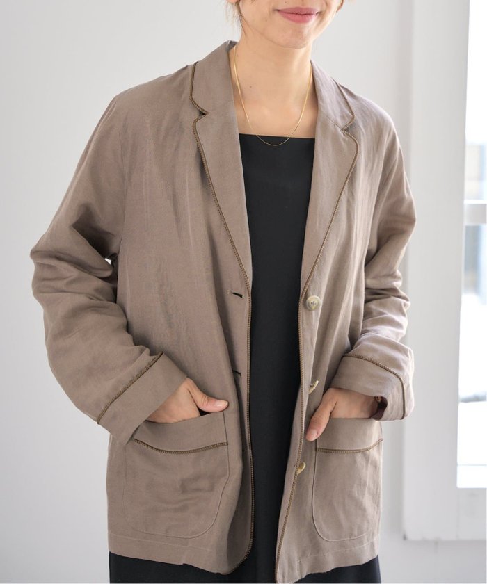 【イエナ/IENA】のCOUTURE D ADAM/クチュールドアダム 別注 ライトジャケット インテリア・キッズ・メンズ・レディースファッション・服の通販 founy(ファニー) https://founy.com/ ファッション Fashion レディースファッション WOMEN アウター Coat Outerwear ジャケット Jackets カーディガン Cardigan コレクション Collection ジャケット Jacket パッチ Patch ポケット Pocket 別注 Special Order |ID: prp329100004473105 ipo3291000000031777424