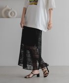 【ローリーズファーム/LOWRYS FARM】のカットレースタイトスカート ブラック09|ID: prp329100004473125 ipo3291000000032690083