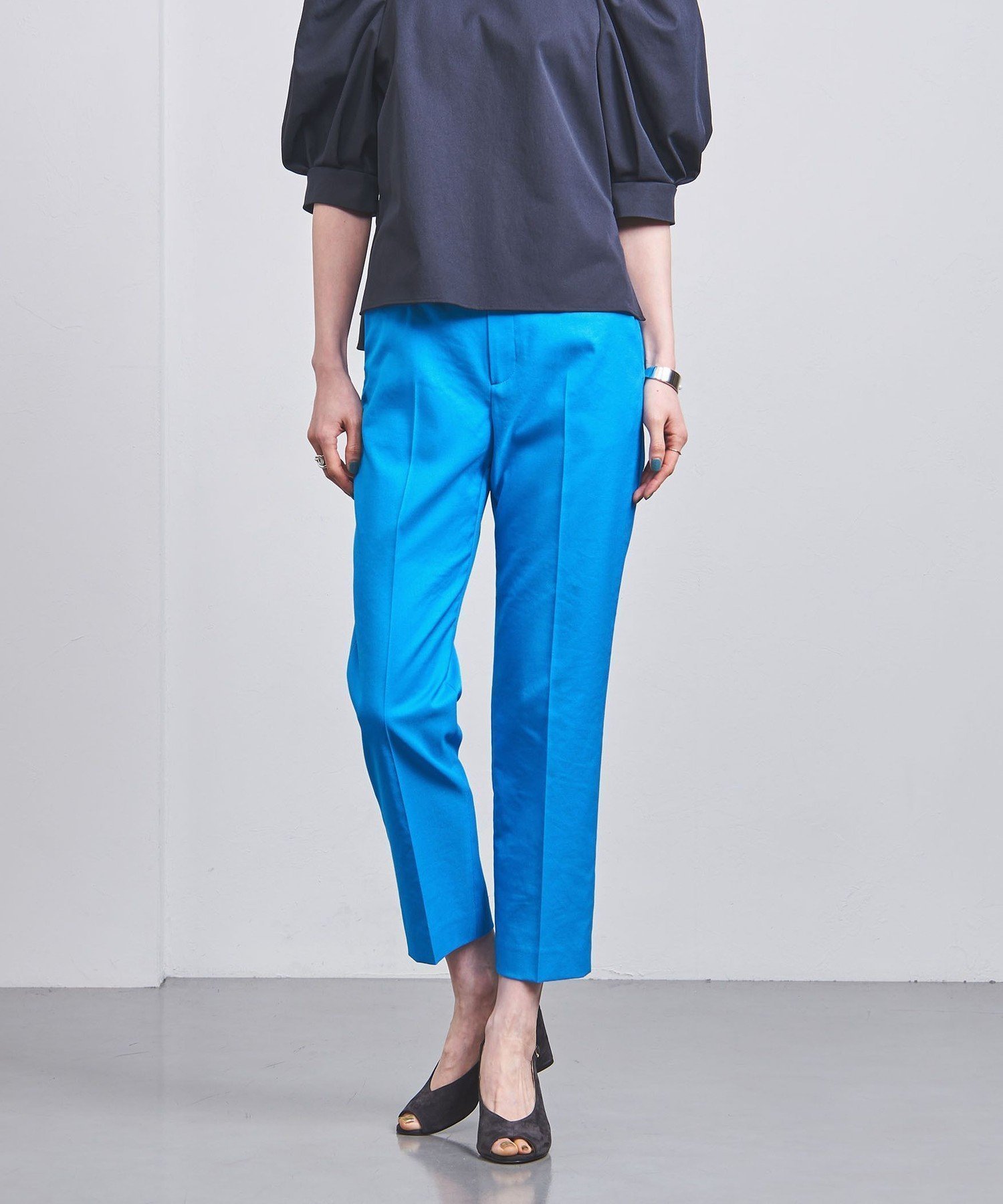 【その他のブランド/Other】のP/TA シャイニー ドライ スリムパンツ 人気、トレンドファッション・服の通販 founy(ファニー) 　ファッション　Fashion　レディースファッション　Fashion for Women　パンツ　Pants & Trousers　シャイニー　Shiny, Glossy Finish　シューズ　Shoes, Footwear　スリム　Slim, Slim Fit　ツイル　Twist, Twisted Detail　フラット　Flat, Flat Shoes　ポケット　Pocket, Pocket Detail　モノトーン　Monotone, Black and White　おすすめ　Recommended / Our Picks　夏　Summer　 other-1|ID: prp329100004473519 ipo3291000000032403440