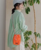 【ニコアンド/niko and】のオリジナル細コードショルダー巾着バッグN 人気、トレンドファッション・服の通販 founy(ファニー) ファッション Fashion レディースファッション WOMEN ショルダー Shoulder シンプル Simple スマホケース Phone Case ドット Dot ハンカチ Handkerchief ラップ Wrap リップ Lip 巾着 Purse 旅行 Travel 財布 Wallet thumbnail メッシュオレンジ|ID: prp329100004473591 ipo3291000000031737097