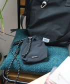 【ニコアンド/niko and】のオリジナル細コードショルダー巾着バッグN 人気、トレンドファッション・服の通販 founy(ファニー) ファッション Fashion レディースファッション WOMEN ショルダー Shoulder シンプル Simple スマホケース Phone Case ドット Dot ハンカチ Handkerchief ラップ Wrap リップ Lip 巾着 Purse 旅行 Travel 財布 Wallet thumbnail ブラック|ID: prp329100004473591 ipo3291000000031737100