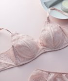 【ウンナナクール/une nana cool】の【ノンワイヤー】特別な日以外の364日つけたくなるブラ 364ブラ レース ピンクベージュ|ID: prp329100004473714 ipo3291000000032679017