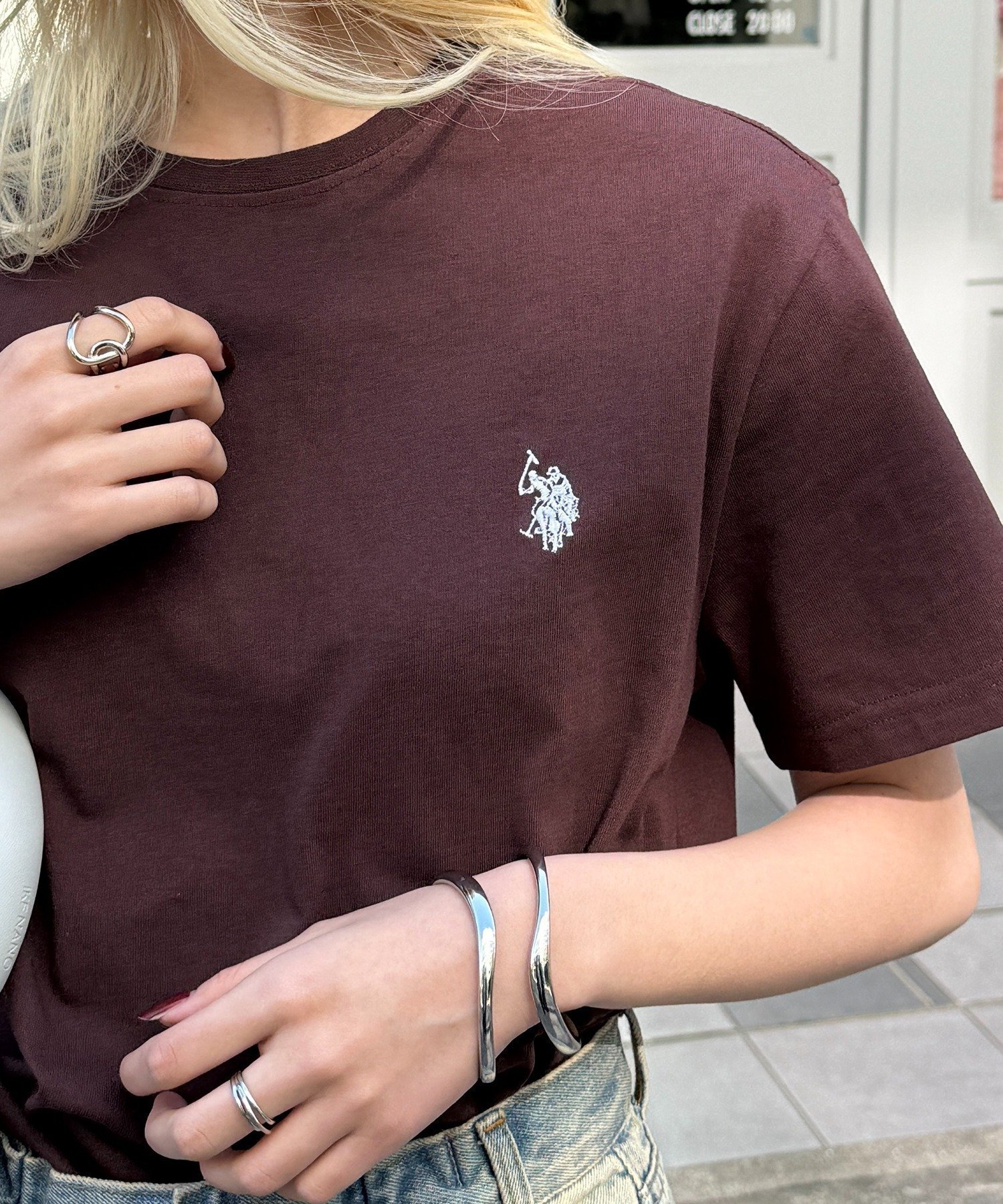 【セットアップセブン/SETUP7】のU.S. POLO ASSN./【別注】ワンポイントポニー刺繍Tシャツ ユニセックス ポロ 25SS インテリア・キッズ・メンズ・レディースファッション・服の通販 founy(ファニー) 　ファッション　Fashion　レディースファッション　Fashion for Women　トップス・カットソー　Cut & Sew Tops　シャツ・ブラウス・オフィスカジュアル　Elegant Blouses & Button-Ups　ロングTシャツ・Tシャツ　Longline T-Shirts & Tees　厚底　Platform Shoes　カーゴパンツ　Cargo Pants, Utility Pants　スニーカー　Sneakers, Trainers　スポーツ　Sports, Activewear　ダウン　Down, Puffer　デニム　Denim, Jeans Material　トレンド　Trend, Trending Now　定番　Standard, Basic Item　人気　Popular, Best Seller　ベーシック　Basic, Essential　別注　Limited Edition, Custom Order　半袖　Short Sleeve, Half Sleeve　ムートン　Shearling, Mouton　ワイド　Wide, Wide Fit　ワンポイント　One Point, Statement Accent　再入荷　Restock / Back in Stock　夏　Summer　2025年　2025　2025春夏・S/S　Spring/Summer 2025 SS25　BRN|ID: prp329100004474114 ipo3291000000033553447