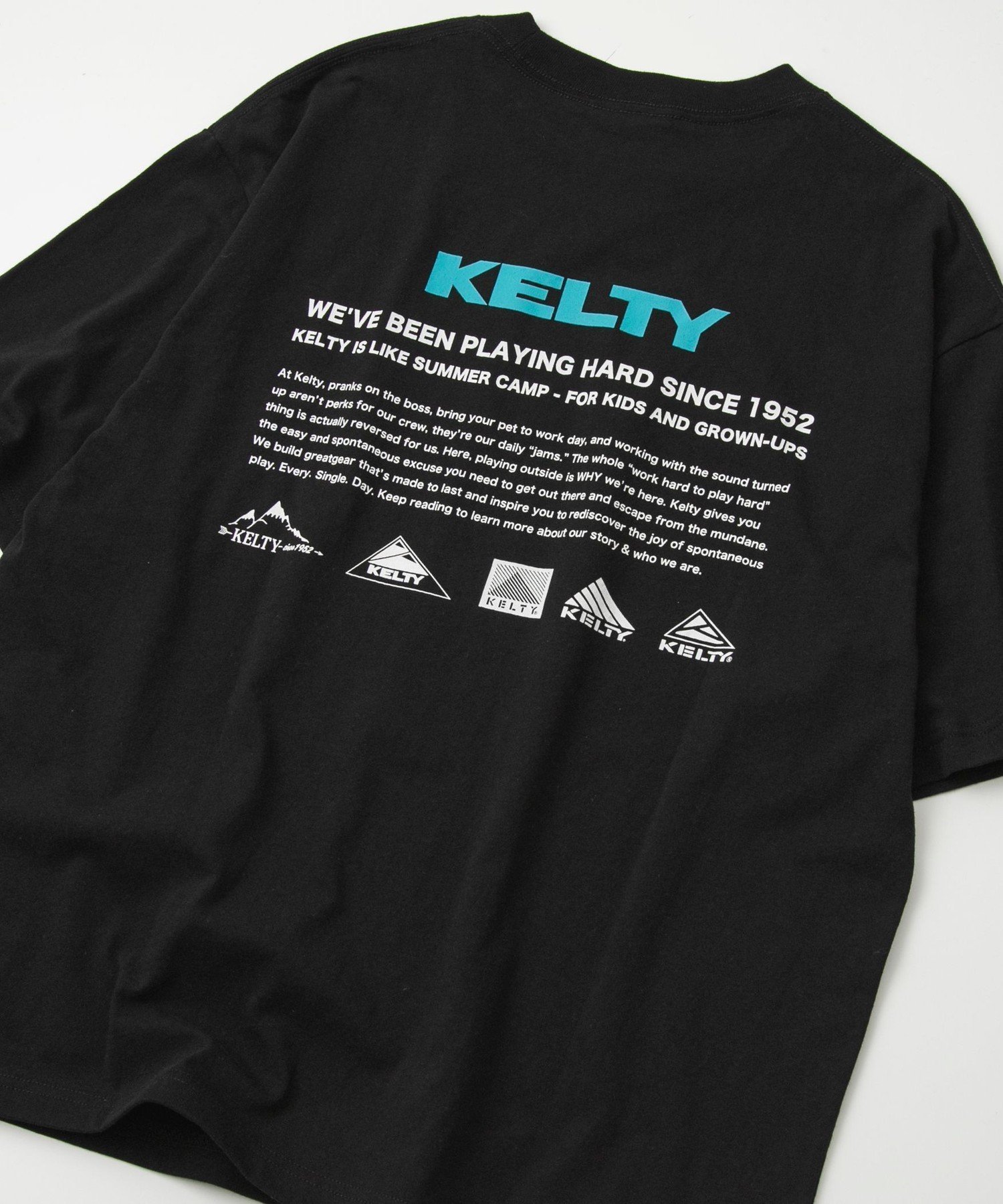 【コーエン メン/COEN / MEN】のKELTY(ケルティ)別注バックプリントTシャツ インテリア・キッズ・メンズ・レディースファッション・服の通販 founy(ファニー) 　ファッション　Fashion　メンズファッション　Men's Style Online　アウトドア　Outdoor　カリフォルニア　California　シンプル　Simple　トレンド　Trend　フロント　Front　プリント　Print　別注　Special Order　半袖　Short Sleeve　リラックス　Relax　おすすめ　Recommend　BLACK|ID: prp329100004474189 ipo3291000000032627609