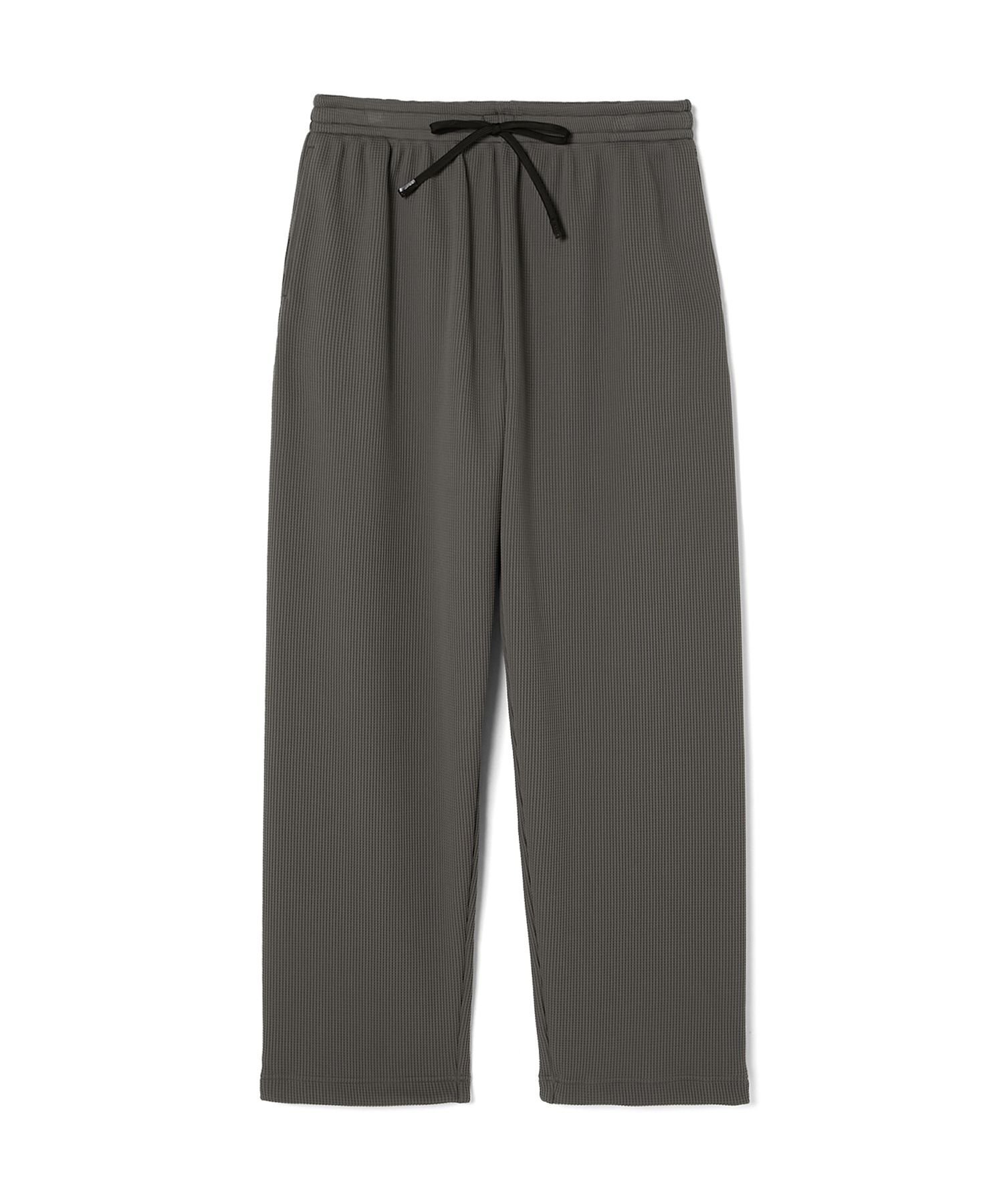 【エヌ.ハリウッド/N.HOOLYWOOD / MEN】のWIDE EASY PANTS インテリア・キッズ・メンズ・レディースファッション・服の通販 founy(ファニー) 　ファッション　Fashion　メンズファッション　MEN　ボトムス　Bottoms/Men　コレクション　Collection　今季　This Season　吸水　Water Absorption　シンプル　Simple　スタンダード　Standard　スピンドル　Spindle　ドローコード　Draw Cord　パッチ　Patch　フォルム　Form　ポケット　Pocket　モダン　Modern　ワッフル　Waffle　KHAKI|ID: prp329100004474282 ipo3291000000031710115
