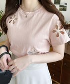 【モーメントプラス/moment+ / MEN】のフラワー刺繍半袖Tシャツ 人気、トレンドファッション・服の通販 founy(ファニー) ファッション Fashion メンズファッション Fashion for Men おすすめ Recommended / Our Picks インナー Innerwear ショート Short, Short Length シンプル Simple, Minimal スラックス Slacks, Dress Pants デニム Denim, Jeans Material ビスチェ Bustier, Corset Top フェミニン Feminine, Girly フラワー Flower, Floral モチーフ Motif, Design Theme 半袖 Short Sleeve, Half Sleeve 定番 Standard, Basic Item thumbnail ピンク|ID: prp329100004474457 ipo3291000000033503469