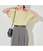 【フリークスストア/FREAK'S STORE】のフリンジ ストライプ ジャガード 半袖 Tシャツ【限定展開】 25SS 人気、トレンドファッション・服の通販 founy(ファニー) ファッション Fashion レディースファッション WOMEN トップス・カットソー Tops/Tshirt シャツ/ブラウス Shirts/Blouses ロング / Tシャツ T-Shirts 2025年 2025 2025春夏・S/S Ss,Spring/Summer,2025 コンパクト Compact シンプル Simple ストライプ Stripe フリンジ Fringe エレガント 上品 Elegant 半袖 Short Sleeve 夏 Summer S/S・春夏 Ss・Spring/Summer thumbnail ブルーグリーン|ID: prp329100004474501 ipo3291000000031970370