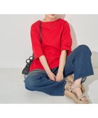 【フリークスストア/FREAK'S STORE】のボートネック バスク 半袖 Tシャツ【限定展開】 25SS 人気、トレンドファッション・服の通販 founy(ファニー) ファッション Fashion レディースファッション WOMEN トップス・カットソー Tops/Tshirt シャツ/ブラウス Shirts/Blouses ロング / Tシャツ T-Shirts カットソー Cut And Sew ショルダー Shoulder シンプル Simple ドロップ Drop 定番 Standard 人気 Popularity バスク Basque パターン Pattern ボトム Bottom 半袖 Short Sleeve 無地 Plain Color S/S・春夏 Ss・Spring/Summer プチプライス・低価格 Affordable 夏 Summer 2025年 2025 2025春夏・S/S Ss,Spring/Summer,2025 thumbnail レッド|ID: prp329100004474504 ipo3291000000031682347