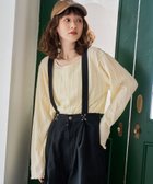 【コーエン/COEN】の【再入荷・新色登場】ウェーブデザイン カットジャガード クルーネックTシャツ 人気、トレンドファッション・服の通販 founy(ファニー) ファッション Fashion レディースファッション Fashion for Women トップス・カットソー Cut & Sew Tops シャツ・ブラウス・オフィスカジュアル Elegant Blouses & Button-Ups ロングTシャツ・Tシャツ Longline T-Shirts & Tees インナー Innerwear カットジャガード Cut Jacquard キャミ Camisole, Cami Top ジャカード／ジャガード Jacquard, Woven Pattern フリンジ Fringe, Tassel 人気 Popular, Best Seller 再入荷 Restock / Back in Stock thumbnail CREAM|ID: prp329100004474705 ipo3291000000033633089