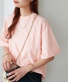 【ディスコート/Discoat】の【17色展開】ビック半袖Tシャツ≪WEB限定≫ サーモンピンク|ID: prp329100004474755 ipo3291000000031798867