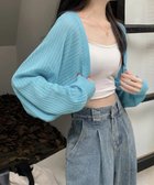 【ミニミニストア/miniministore】のサマーカーディガン ショートニットボレロ 人気、トレンドファッション・服の通販 founy(ファニー) ファッション Fashion レディースファッション WOMEN トップス・カットソー Tops/Tshirt ニット Knit Tops カーディガン Cardigans おすすめ Recommend イエロー Yellow カーディガン Cardigan キャミ Cami キャミワンピース Cami Dress クロップド Cropped サマー Summer トレンド Trend ボレロ Bolero メッシュ Mesh ラベンダー Lavender 夏 Summer 春 Spring S/S・春夏 Ss・Spring/Summer 羽織 Haori 透かし Watermark 長袖 Long Sleeve thumbnail ブルー|ID: prp329100004474795 ipo3291000000032284452