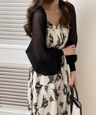 【ミニミニストア/miniministore】のサマーカーディガン ショートニットボレロ ブラック|ID: prp329100004474795 ipo3291000000032534200