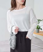【チャオパニックティピー/CIAOPANIC TYPY】の【17色展開】サイドスリットシアートップス ホワイト|ID: prp329100004474832 ipo3291000000032278388