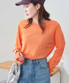 【チャオパニックティピー/CIAOPANIC TYPY】の【17色展開】サイドスリットシアートップス オレンジ|ID: prp329100004474832 ipo3291000000032278393