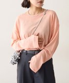 【チャオパニックティピー/CIAOPANIC TYPY】の【17色展開】サイドスリットシアートップス サーモンピンク|ID: prp329100004474832 ipo3291000000032278401