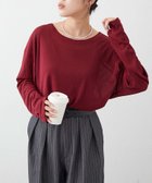 【チャオパニックティピー/CIAOPANIC TYPY】の【17色展開】サイドスリットシアートップス バーガンディー|ID: prp329100004474832 ipo3291000000032278408