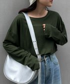 【チャオパニックティピー/CIAOPANIC TYPY】の【17色展開】サイドスリットシアートップス カーキ|ID: prp329100004474832 ipo3291000000033863494