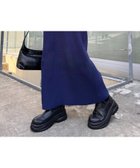 【チャオパニックティピー/CIAOPANIC TYPY】の《ー3キロ見え》リブニットスカート 人気、トレンドファッション・服の通販 founy(ファニー) ファッション Fashion レディースファッション Fashion for Women スカート Skirts ショート Short, Short Length シンプル Simple, Minimal スウェット / スエット Sweatshirt, Sweatwear ストレッチ Stretch, Stretchy Fabric スニーカー Sneakers, Trainers スリット Slit, Slit Detail 楽ちん Easy Fit, Comfortable A/W・秋冬 Autumn/Winter おすすめ Recommended / Our Picks thumbnail ネイビー|ID: prp329100004475623 ipo3291000000034632322