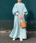 【コーナーズ/CORNERS】のCORNERS by KR ボリュームスリーブストライプシャツワンピース 人気、トレンドファッション・服の通販 founy(ファニー) ファッション Fashion レディースファッション WOMEN ワンピース Dress シャツワンピース Shirt Dresses シャツワンピ Shirt Dress エレガント 上品 Elegant thumbnail グリーン|ID: prp329100004475844 ipo3291000000032317242