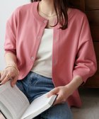 【ディスコート/Discoat】の【WEB限定】ライトスポンディッシュ半袖カーディガン ピンク|ID: prp329100004476095 ipo3291000000031677527