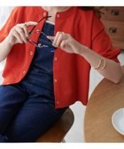 【ディスコート/Discoat】の【WEB限定】ライトスポンディッシュ半袖カーディガン レッド|ID: prp329100004476095 ipo3291000000031677528