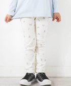 【その他のブランド/Other】の【スララク/防汚加工】前後フリーで時短!パパパッと穿ける前向きパンツ(80~120cm) ホワイト系×リボン総柄|ID: prp329100004476189 ipo3291000000031970105