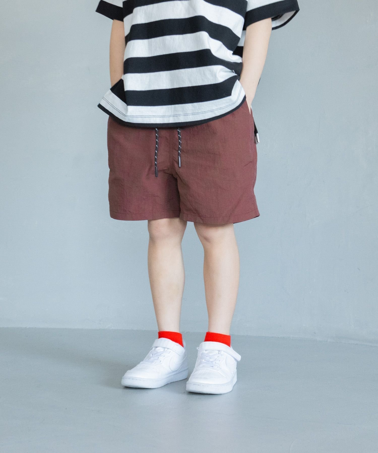 【ローリーズファーム/LOWRYS FARM / KIDS】のアクティブショートパンツ インテリア・キッズ・メンズ・レディースファッション・服の通販 founy(ファニー) 　ファッション　Fashion　キッズファッション　KIDS Children’s Clothing　ボトムス　Bottoms/Kids　定番　Standard　ブラウン|ID: prp329100004476247 ipo3291000000032626391