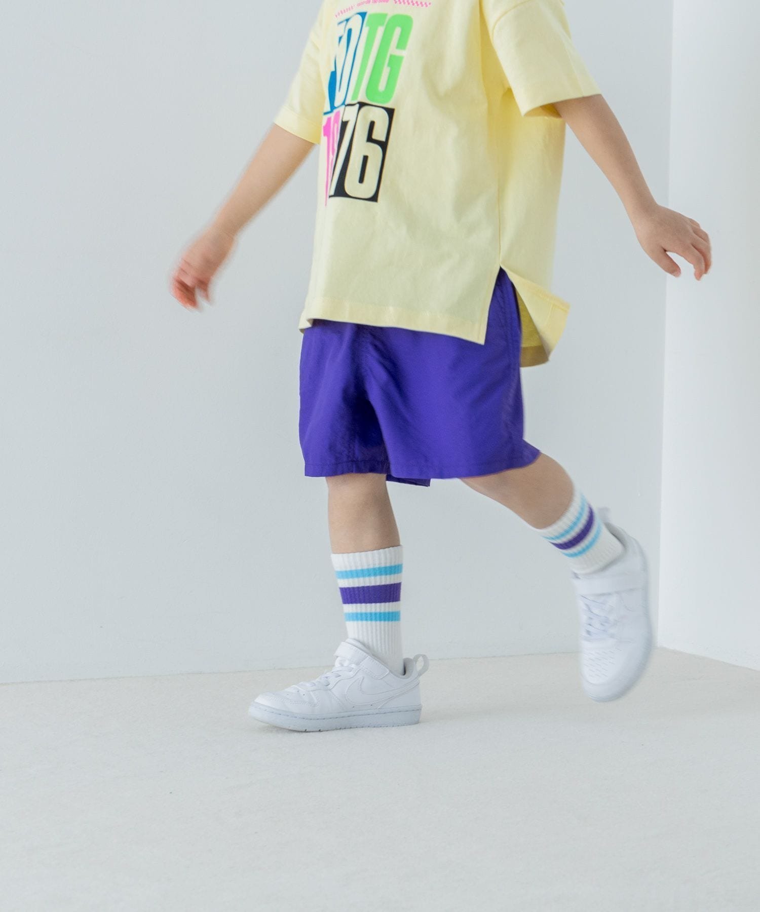 【ローリーズファーム/LOWRYS FARM / KIDS】のアクティブショートパンツ インテリア・キッズ・メンズ・レディースファッション・服の通販 founy(ファニー) 　ファッション　Fashion　キッズファッション　KIDS Children’s Clothing　ボトムス　Bottoms/Kids　定番　Standard　パープル|ID: prp329100004476247 ipo3291000000032626393