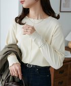 【ディスコート/Discoat】の【万能インナー/18色展開】前後2WAYリブメローロングスリーブ《WEB限定》 人気、トレンドファッション・服の通販 founy(ファニー) ファッション Fashion レディースファッション WOMEN インナー Inner コンパクト Compact スリーブ Sleeve ロング Long thumbnail アイボリー|ID: prp329100004476316 ipo3291000000031799245