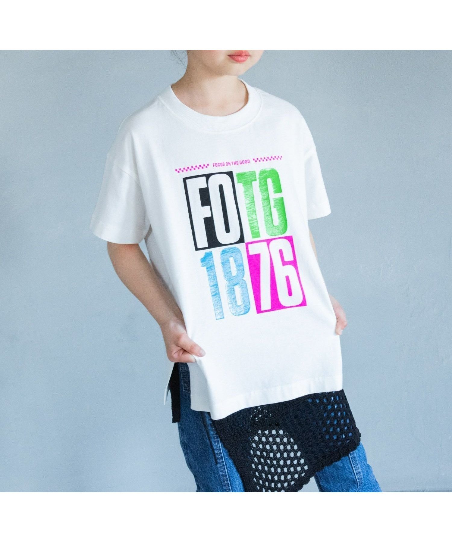 【ローリーズファーム/LOWRYS FARM / KIDS】のアソートBIGネオンSST インテリア・キッズ・メンズ・レディースファッション・服の通販 founy(ファニー) 　ファッション　Fashion　キッズファッション　KIDS　デニム　Denim　ネオン　Neon　プリント　Print　定番　Standard　オフ|ID: prp329100004476364 ipo3291000000031708921
