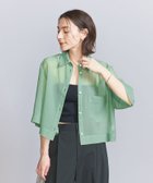 【ビューティ&ユース ユナイテッドアローズ/BEAUTY&YOUTH / UNITED ARROWS】のポリエステル オーガンジー シャツ -ウォッシャブル- KELLY|ID:prp329100004476635