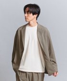 【ビューティ&ユース ユナイテッドアローズ/BEAUTY&YOUTH / UNITED ARROWS / MEN】のKOMATSU PACK 2ボタン リラックスシルエット ジャケット -セットアップ対応 撥水機能- BEIGE|ID: prp329100004476710 ipo3291000000031970536