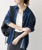 【シップス フォー ウィメン/SHIPS】のSHIPS any デニム ポケット シャツ SHIPS any DENIM ネイビー|ID: prp329100004476729 ipo3291000000031996270
