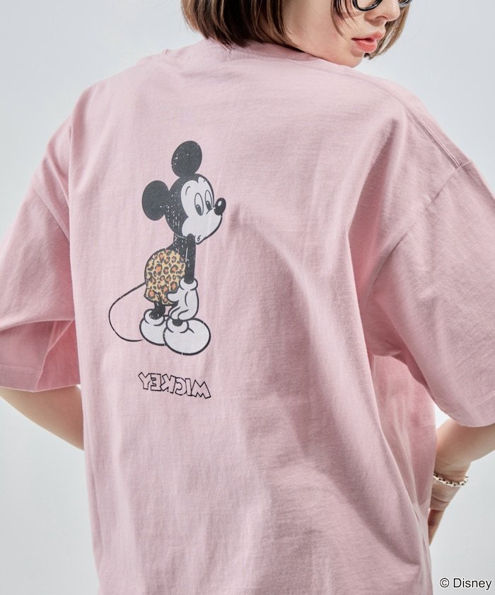 【フリークスストア/FREAK'S STORE】の別注 MICKEY プリントTシャツ/ミッキー/プリントT/ユニセックス【限定展開】 25SS インテリア・キッズ・メンズ・レディースファッション・服の通販 founy(ファニー) 　ファッション　Fashion　レディースファッション　WOMEN　トップス・カットソー　Tops/Tshirt　シャツ/ブラウス　Shirts/Blouses　ロング / Tシャツ　T-Shirts　2025年　2025　2025春夏・S/S　Ss,Spring/Summer,2025　グラフィック　Graphic　フロント　Front　プリント　Print　ルーズ　Loose　別注　Special Order　夏　Summer　S/S・春夏　Ss・Spring/Summer　ピンク|ID: prp329100004476825 ipo3291000000032384390