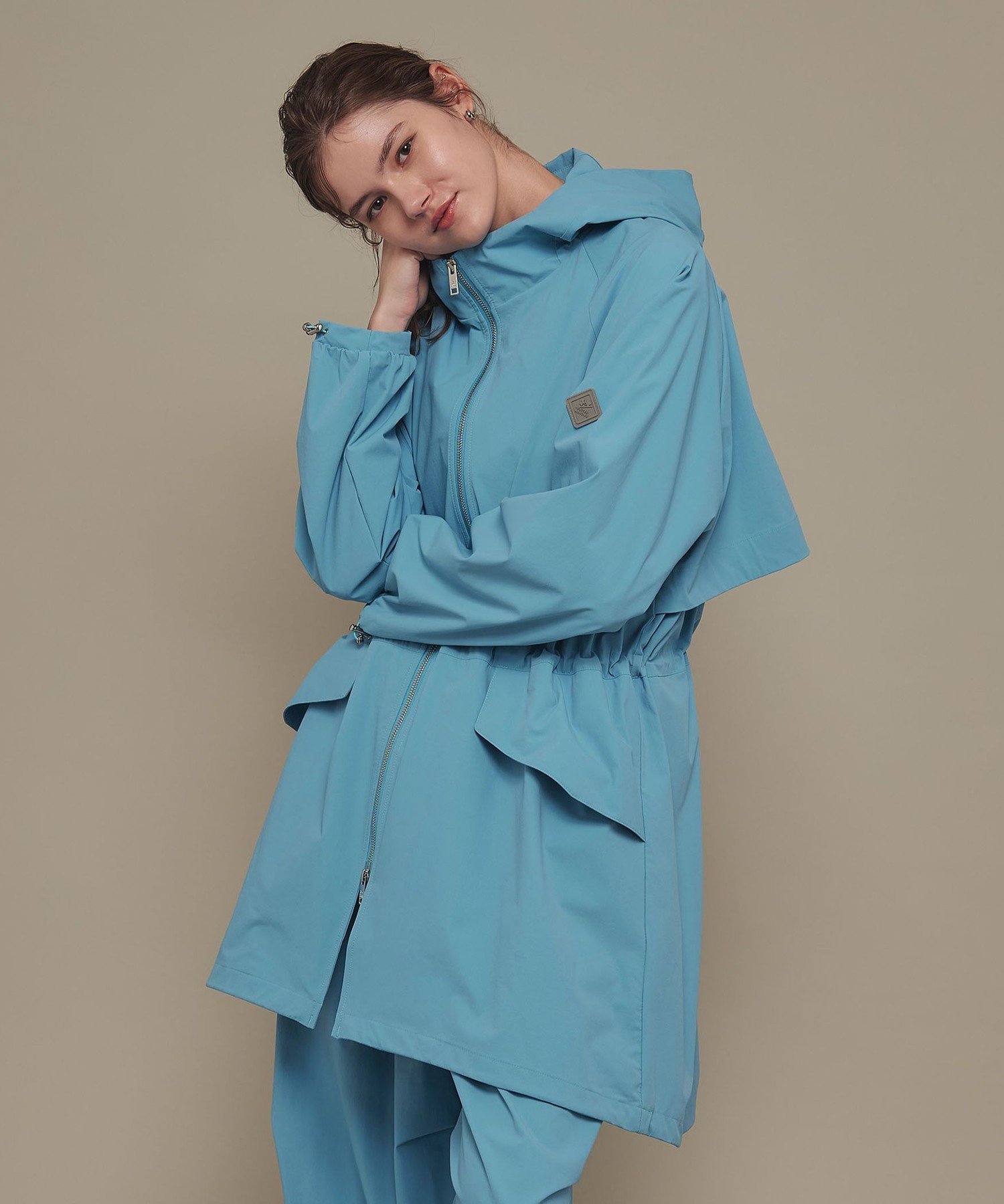 【ユナイテッドアローズ/UNITED ARROWS】のUNITED ARROWS モッズコート インテリア・キッズ・メンズ・レディースファッション・服の通販 founy(ファニー) 　ファッション　Fashion　レディースファッション　WOMEN　アウター　Coat Outerwear　コート　Coats　モッズ/フィールドコート　Mods Coats/Field Coats　コレクション　Collection　シリコン　Silicon　ストレッチ　Stretch　ドローコード　Draw Cord　フロント　Front　ミリタリー　Military　メタル　Metal　モッズコート　Mod Coat　TURQUOISE|ID: prp329100004476912 ipo3291000000031830683