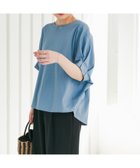 【アーバンリサーチ ドアーズ/URBAN RESEARCH DOORS】の『仁村紗和さん着用』『UR TECH』サマシェアタックスリーブプルオーバー BLUE|ID: prp329100004476917 ipo3291000000031905451