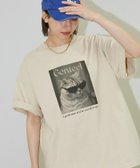 【フリークスストア/FREAK'S STORE】のGenteel キャット アニマルプリントTシャツ 限定展開 25SS ベージュ|ID: prp329100004476933 ipo3291000000033565505
