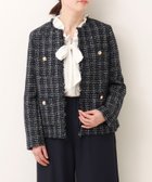 【ノーリーズ/NOLLEY'S】の《オケージョン対応》ラメチェックツィードジャケット ブルー系その他|ID: prp329100004476962 ipo3291000000031992331