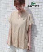 【ビーミングライフストアバイビームス/B:MING LIFE STORE by BEAMS】の【別注】LACOSTE / カノコ ハーフスリーブ Tシャツ 25SS 定番 リラックス おでかけ 体型カバー 人気、トレンドファッション・服の通販 founy(ファニー) ファッション Fashion レディースファッション WOMEN トップス・カットソー Tops/Tshirt シャツ/ブラウス Shirts/Blouses ロング / Tシャツ T-Shirts 鹿の子 Pique スリット Slit スリーブ Sleeve デニム Denim 定番 Standard ハーフ Half バランス Balance ベーシック Basic 別注 Special Order リラックス Relax おすすめ Recommend 2025年 2025 2025春夏・S/S Ss,Spring/Summer,2025 thumbnail BEIGE|ID: prp329100004477101 ipo3291000000032262848