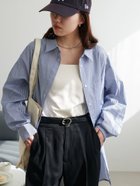 【ディスコート/Discoat】の《新色追加!》【WEB限定】レギュラーカラービックシャツ ネイビー|ID: prp329100004477168 ipo3291000000031991981