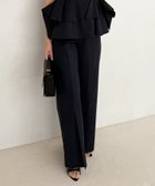 【アニュアンス/anuans】のセンタースリットワイドパンツ 人気、トレンドファッション・服の通販 founy(ファニー) ファッション Fashion レディースファッション Fashion for Women パンツ Pants & Trousers ストレート Straight, Straight Cut スリット Slit, Slit Detail センター Center, Center Line ドレープ Drape, Draping Fabric thumbnail NAVY|ID: prp329100004477434 ipo3291000000033165718