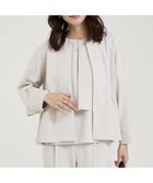 【アバハウスマヴィ/abahouse mavie】の【WEB Domani掲載】【セットアップ対応/エニデイカセット】ノーカラーボレ グレージュ|ID: prp329100004477471 ipo3291000000031653745