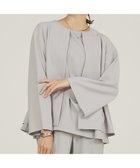 【アバハウスマヴィ/abahouse mavie】の【WEB Domani掲載】【セットアップ対応/エニデイカセット】ノーカラーボレ ブルーグレー|ID: prp329100004477471 ipo3291000000031653748