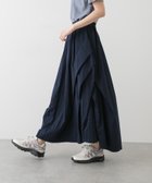【センスオブプレイス/SENSE OF PLACE by URBAN RESEARCH】のサイドタックギャザースカート NAVY|ID: prp329100004477613 ipo3291000000031996174
