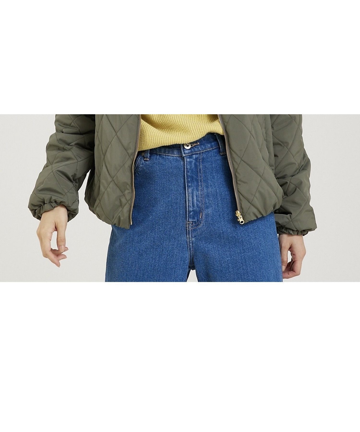 【アバハウスマヴィ/abahouse mavie】のキルトリバーシブルブルゾン インテリア・キッズ・メンズ・レディースファッション・服の通販 founy(ファニー) 　ファッション　Fashion　レディースファッション　WOMEN　アウター　Coat Outerwear　ブルゾン　Blouson/Jackets　おすすめ　Recommend　キルティング　Quilting　キルト　Quilt　ジップ　Zip　ストレート　Straight　タフタ　Taffeta　ブルゾン　Blouson　ワイド　Wide　エレガント 上品　Elegant　人気　Popularity　定番　Standard　ビジネス 仕事 通勤　Business　カーキ|ID: prp329100004477623 ipo3291000000031565166