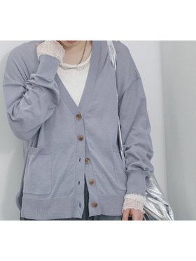 【サマンサモスモス/Samansa Mos2】のマルチスタイルVネックカーディガン 人気、トレンドファッション・服の通販 founy(ファニー) ファッション Fashion レディースファッション WOMEN トップス・カットソー Tops/Tshirt カーディガン Cardigans Vネック V-Neck カーディガン Cardigan スリット Slit |ID:prp329100004477658